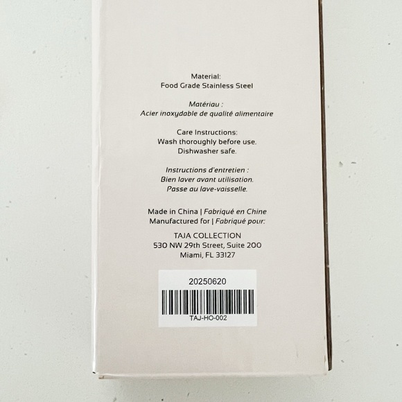 NWT: Taja Collection Elegant Gold Salad Servers: food grade stainless steel - Picture 3 of 5